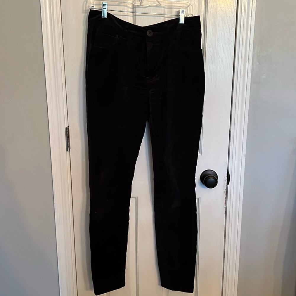 Cabi women’s Black Velour pants